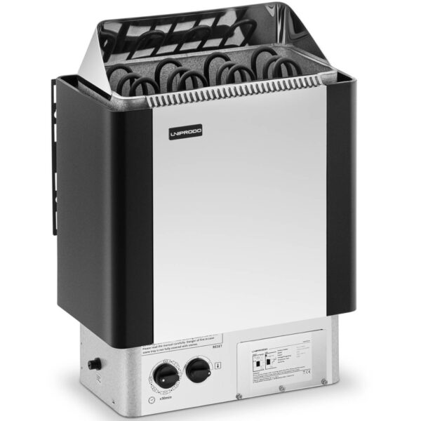 Piec do sauny elektryczny z wbudowanym sterowaniem 5-9 m3 do 110C 400 V 6 kW 1 10250217 1