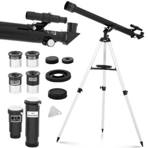 Teleskop refraktor astronomiczny soczewkowy 900 mm f/15 śr. 60 mm 6 Teleskop refraktor astronomiczny soczewkowy 900 mm f/15 śr. 60 mm - obrazek 1