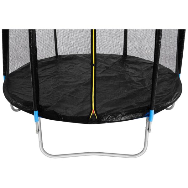 Trampolina ogrodowa z siatką i osłoną na sprężyny śr. 240 cm do 100 kg 3 10250376 3