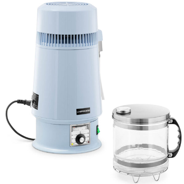 Destylator destylarka do wody z regulacją temperatury + szklany dzbanek 4 l 1 10250467 1