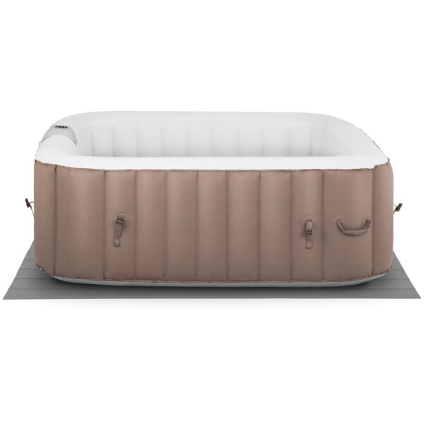 Jacuzzi ogrodowe dmuchane z masażem 6 osobowe 42C 900 l beżowo-białe 1 10250468 1