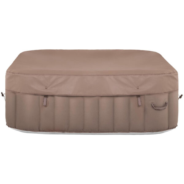 Jacuzzi ogrodowe dmuchane z masażem 6 osobowe 42C 900 l beżowo-białe 2 10250468 2