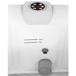 Jacuzzi ogrodowe dmuchane z masażem 6 osobowe 42C 900 l beżowo-białe 11 Jacuzzi ogrodowe dmuchane z masażem 6 osobowe 42C 900 l beżowo-białe - obrazek 4