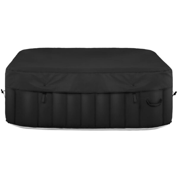 Jacuzzi ogrodowe dmuchane z masażem 4 osobowe 42C 600 l czarno-białe 2 10250469 2