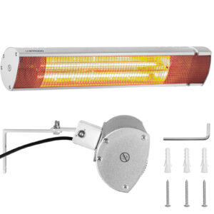Grzejnik lampa grzewcza promiennik podczerwieni ścienny 2000 W 7 Grzejnik lampa grzewcza promiennik podczerwieni ścienny 2000 W - obrazek 1