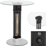 10250482 stolik tarasowy z promiennikiem lampa grzewcza na podczerwien 230 v 1500 w ean 4062859008459 hurtownia sklep zielona gora