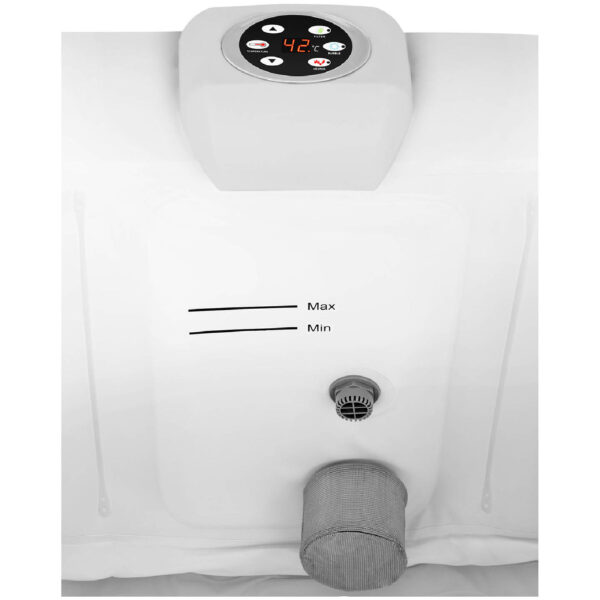 Jacuzzi ogrodowe dmuchane z masażem 6 osobowe 42C 900 l niebieskie 3 10250483 3