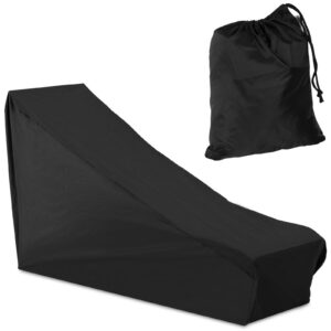 Pokrowiec ochronny na leżak ogrodowy tarasowy czarny 16x6x18 cm 4 Pokrowiec ochronny na leżak ogrodowy tarasowy czarny 16x6x18 cm - obrazek 1
