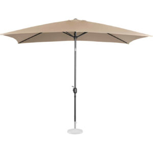Parasol ogrodowy prostokątny uchylny z korbką 200 x 300 cm szarobrązowy 16 Parasol ogrodowy prostokątny uchylny z korbką 200 x 300 cm szarobrązowy - obrazek 6