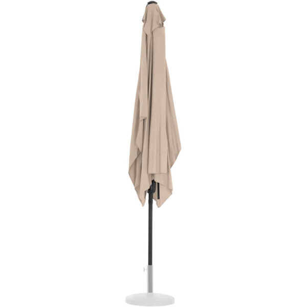Parasol ogrodowy prostokątny z korbką 200 x 300 cm kremowy 6 10250564 6