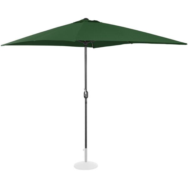 Parasol ogrodowy prostokątny z korbką 200 x 300 cm zielony 2 10250571 2