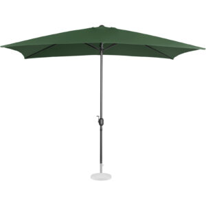 Parasol ogrodowy prostokątny z korbką 200 x 300 cm zielony 13 Parasol ogrodowy prostokątny z korbką 200 x 300 cm zielony - obrazek 4
