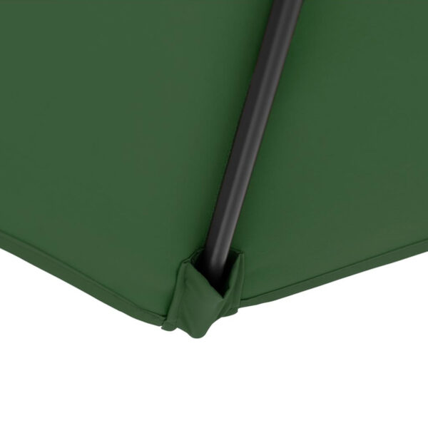 Parasol ogrodowy prostokątny z korbką 200 x 300 cm zielony 9 10250571 9