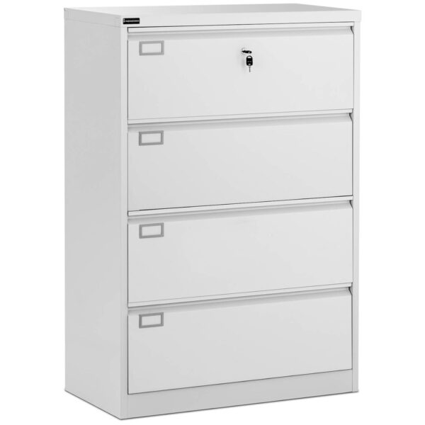 Szafa kartotekowa biurowa metalowa do kartotek dokumentów A4/F4 4 szuflady 1 10260021 1