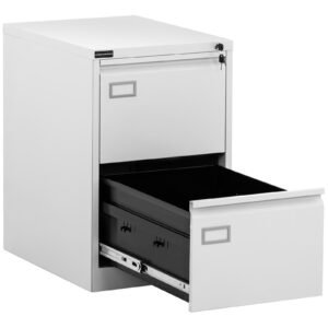 Szafa kartotekowa biurowa metalowa do kartotek dokumentów A4/F4 2 szuflady 4 Szafa kartotekowa biurowa metalowa do kartotek dokumentów A4/F4 2 szuflady - obrazek 1