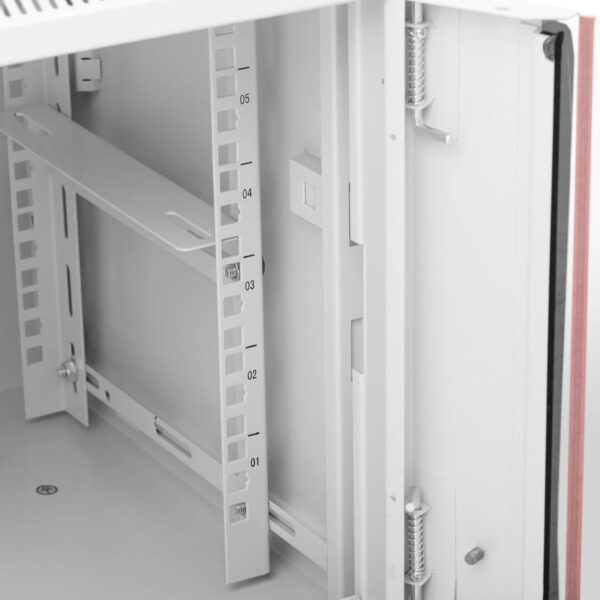Szafa RACK serwerowa krosownicza wisząca 19'' 6U IP20 do 75 kg 54x40x35 cm 2 10260029 2