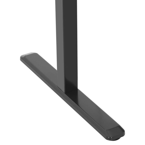 Stelaż rama biurka z ręczną regulacją wysokości 73-124 cm do 70 kg CZARNY 5 10260061 5