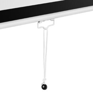 Ekran do projektora półautomatyczny ścienny sufitowy matowy biały 150'' 340x210 cm 16:9 8 Ekran do projektora półautomatyczny ścienny sufitowy matowy biały 150'' 340x210 cm 16:9 - obrazek 4