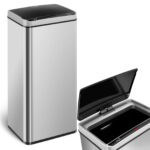 10260104 kosz na smieci automatyczny bezdotykowy z czujnikiem ruchu zasieg 20 cm 80 l ean 4062859955463 hurtownia zielona gora