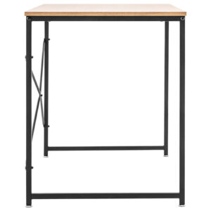 Biurko komputerowe rustykalne industrialne loftowe do biura domu 120x60 cm 11 Biurko komputerowe rustykalne industrialne loftowe do biura domu 120x60 cm - obrazek 6