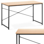 10260119 biurko komputerowe rustykalne industrialne loftowe do biura domu 120x60 cm ean 4062859000149 hurtownia zielona gora
