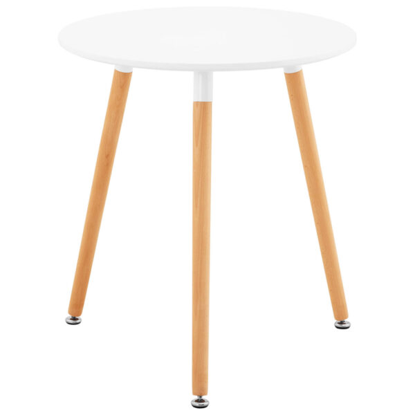Stolik stół skandynawski do salonu biura nowoczesny okrągły śr. 60 cm wys. 67 cm 4 10260125 4