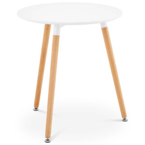 Stolik stół skandynawski do salonu biura nowoczesny okrągły śr. 60 cm wys. 67 cm 5 Stolik stół skandynawski do salonu biura nowoczesny okrągły śr. 60 cm wys. 67 cm - obrazek 1