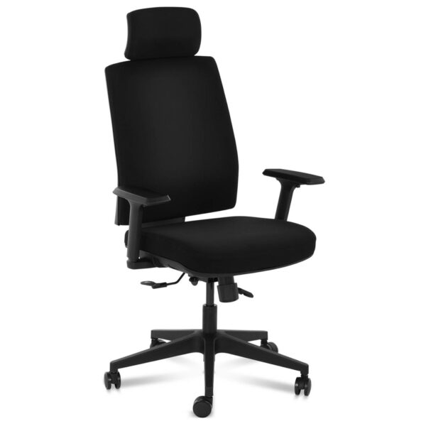 Krzesło fotel biurowy ergonomiczny obrotowy z zagłówkiem maks. 200 kg 1 10260149 1