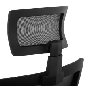 Krzesło fotel biurowy siatkowy ergonomiczny z podparciem lędźwi i zagłówkiem maks. 150 kg 10 Krzesło fotel biurowy siatkowy ergonomiczny z podparciem lędźwi i zagłówkiem maks. 150 kg - obrazek 3
