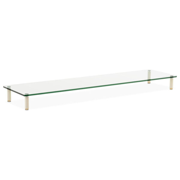 Podstawka półka pod monitor ekran 13-32'' szklana maks. 20 kg 100x26x8.3 cm 1 10260174 1