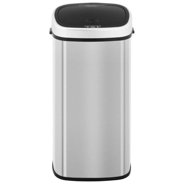 Kosz na śmieci automatyczny bezdotykowy prostokątny z czujnikiem ruchu 30 cm 68 l 4 10260202 4