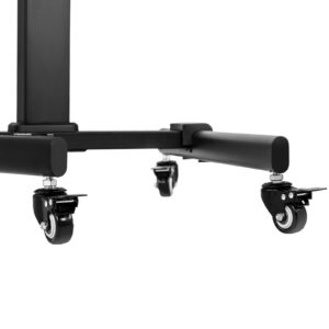 Stojak stand uchwyt na telewizor TV z półką mobilny regulowany maks. 55'' 35 kg wys. 116-151 cm 12 Stojak stand uchwyt na telewizor TV z półką mobilny regulowany maks. 55'' 35 kg wys. 116-151 cm - obrazek 6