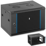 10260260 szafa rack serwerowa instalacyjna wiszaca 19 6u ip20 do 60 kg 54x40x35 cm czarna ean 4062859014603 hurtownia zielona gora