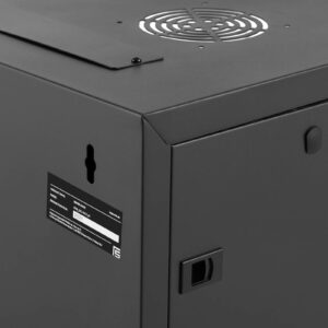 Szafa RACK serwerowa sieciowa wisząca 19'' 9U IP20 do 60 kg 54x39x49 cm CZARNA 7 Szafa RACK serwerowa sieciowa wisząca 19'' 9U IP20 do 60 kg 54x39x49 cm CZARNA - obrazek 3