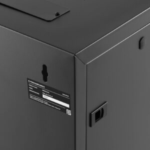 Szafa RACK serwerowa sieciowa wisząca 19'' 12U IP20 do 60 kg 54x39x62 cm CZARNA 7 Szafa RACK serwerowa sieciowa wisząca 19'' 12U IP20 do 60 kg 54x39x62 cm CZARNA - obrazek 3