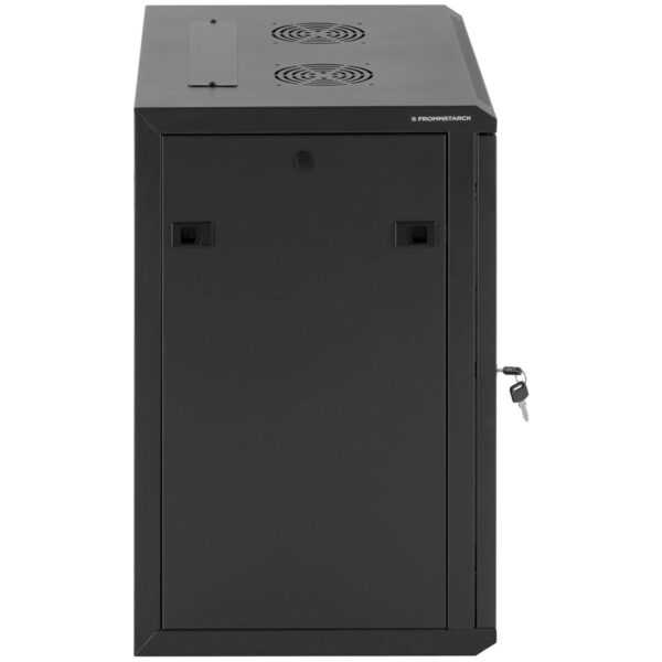 Szafa RACK serwerowa sieciowa wisząca 19'' 12U IP20 do 60 kg 54x39x62 cm CZARNA 3 10260264 3