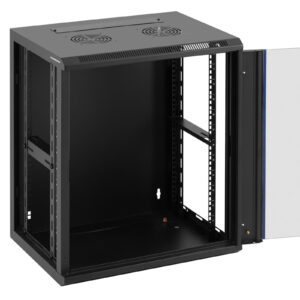 Szafa RACK serwerowa sieciowa wisząca 19'' 12U IP20 do 60 kg 54x39x62 cm CZARNA 9 Szafa RACK serwerowa sieciowa wisząca 19'' 12U IP20 do 60 kg 54x39x62 cm CZARNA - obrazek 5