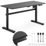 10260306 biurko eletryczne z regulacja wysokosci wys 73 118 cm blat 140x60 cm ean 4062859048196 hurtownia zielona gora