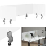 10260356 scianka przegroda dzialowa biurkowa panel akrylowy trojstronny 3 szt ean 4062859077691 hurtownia zielona gora