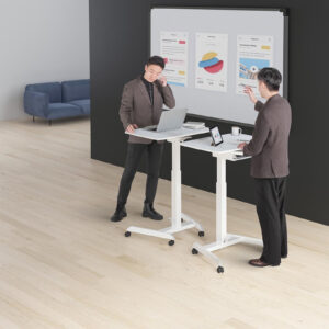 Stolik stojak pod laptopa odchylany regulowany z półką 80 x 56 cm 760 - 1130 mm 18 Stolik stojak pod laptopa odchylany regulowany z półką 80 x 56 cm 760 - 1130 mm - obrazek 8