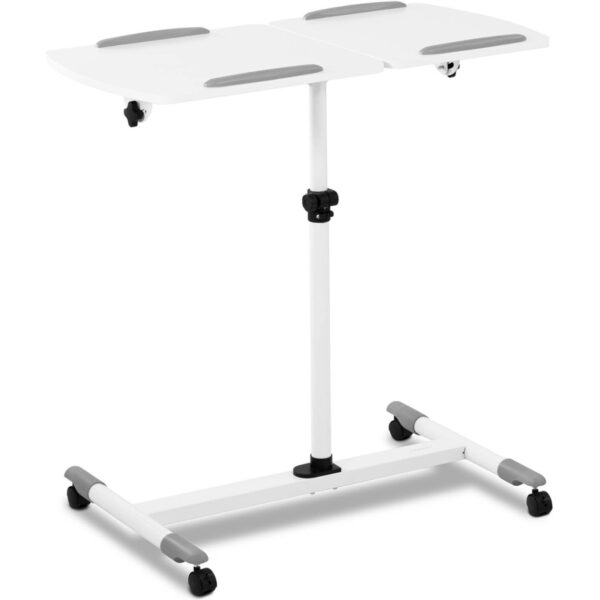 Stolik stojak pod laptopa odchylany regulowany 2 blaty 43 x 91 cm 700 - 1100 mm 1 10260365 1