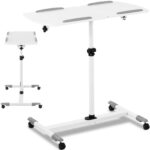 10260365 stolik stojak pod laptopa odchylany regulowany 2 blaty 43 x 91 cm 700 1100 mm ean 4062859077783 hurtownia zielona gora