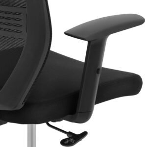 Krzesło fotel biurowy ergonomiczny z oparciem siatkowym zagłówkiem i wieszakiem wys. 40-50 cm 10 Krzesło fotel biurowy ergonomiczny z oparciem siatkowym zagłówkiem i wieszakiem wys. 40-50 cm - obrazek 4