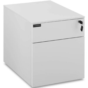 Kontenerek szafka metalowa pod biurko 2 szuflady na klucz 42 x 57 x 50 cm 6 Kontenerek szafka metalowa pod biurko 2 szuflady na klucz 42 x 57 x 50 cm - obrazek 1