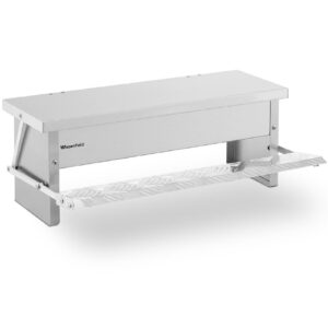 Karmidło karmnik dla kur drobiu automatyczny skrzynkowy 4 kg dla kur od 300 g - obrazek 2