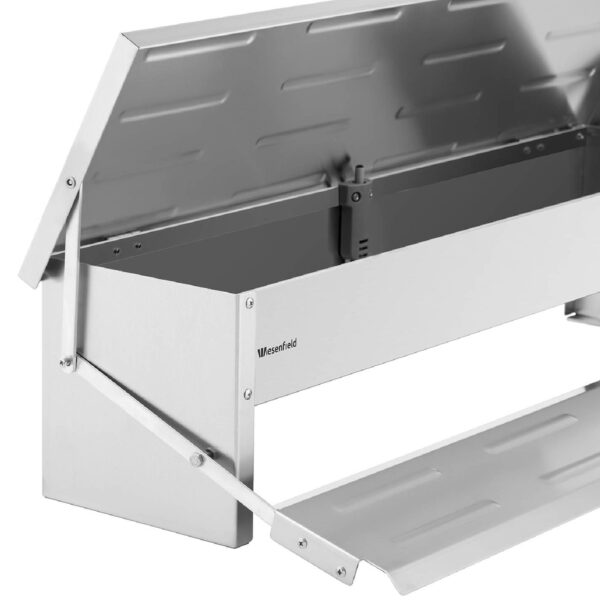 Karmidło karmnik dla kur drobiu automatyczny skrzynkowy 12 kg dla kur od 980 g 5 10280039 5