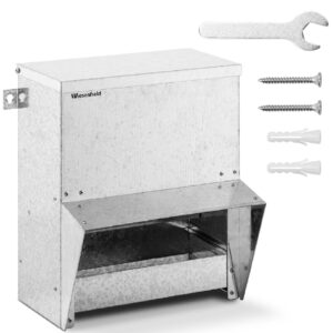 Karmidło karmnik dla kur drobiu zsypowy automatyczny 5 kg 6 Karmidło karmnik dla kur drobiu zsypowy automatyczny 5 kg - obrazek 1
