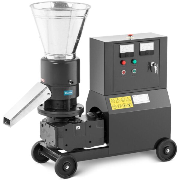 Peleciarka granulator maszyna do pelletu trocin paszy mobilna 7.5 kW 400 V 200 kg/h śr. 229 mm 1 10280042 1