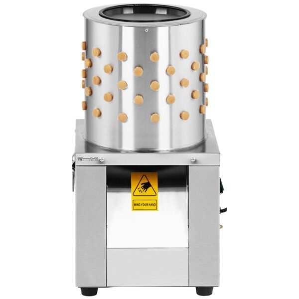 Skubarka skubaczka do przepiórek ptaków nierdzewna śr. bębna 305 mm 120 W 4 10280052 4