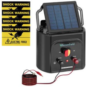 Elektryzator pastuch solarny do ogrodzeń elektrycznych do 20 km 1.2 J 4 Elektryzator pastuch solarny do ogrodzeń elektrycznych do 20 km 1.2 J - obrazek 1